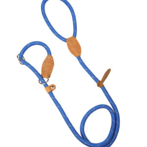 Doodlebone Originals Royal Blue Rope Dog Slip Lead