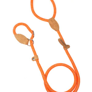 Doodlebone Originals Orange Rope Dog Slip Lead