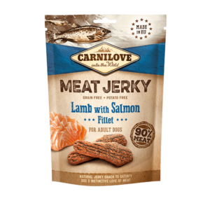 Carnilove Jerky Lamb with Salmon Fillet Grain Free Dog Treats