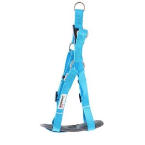 Blue Doodlebone Padded Adjustable Strap Dog Harness
