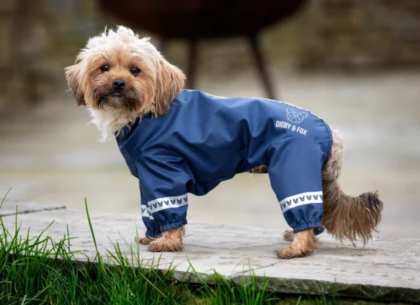 Digby & Fox Waterproof Cover-All Dog Coat With Legs