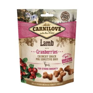 Carnilove Lamb with Cranberries Crunchy Snack Grain Free Dog Biscuit