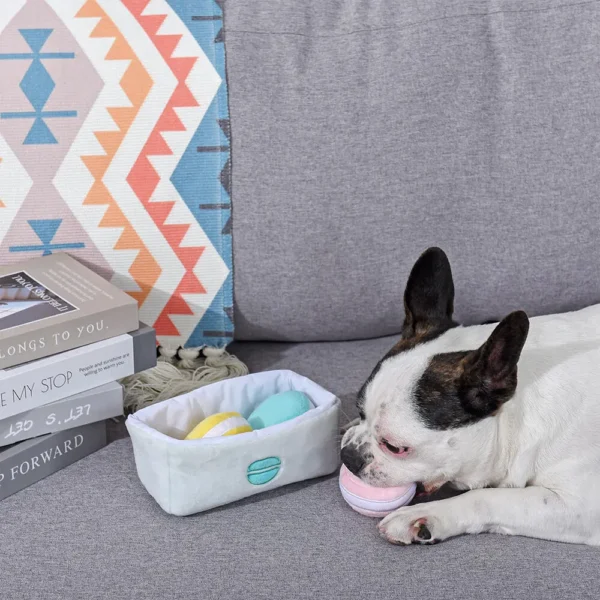 HugSmart Macarons Hide & Seek Interactive Dog Toy