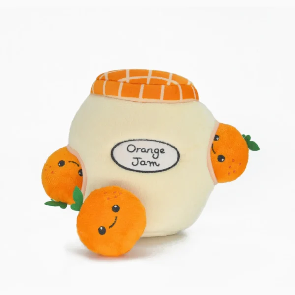 HugSmart Orange Jam Hide & Seek Interactive Dog Toy