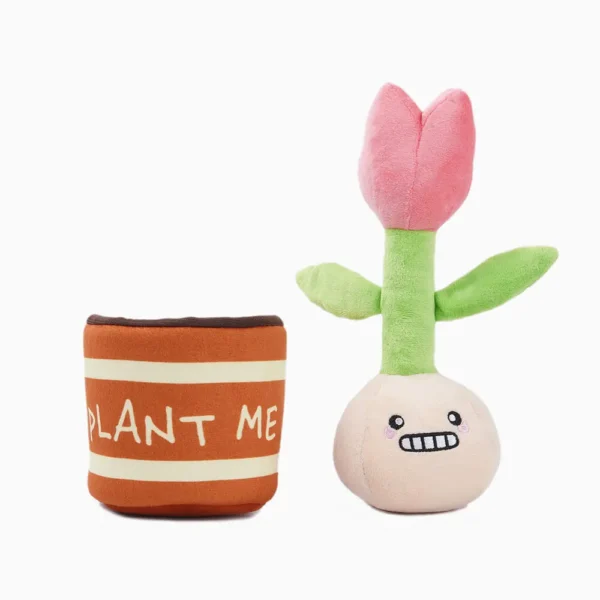 HugSmart Pooch Garden Tulip Hide & Seek Interactive Dog Toy