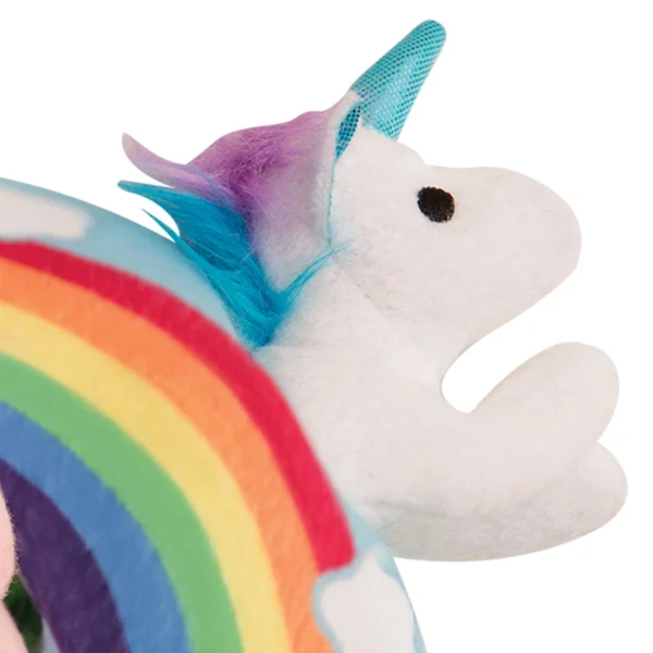 SnugArooz Hide and Seek Rainbow Interactive Plush Dog Toy