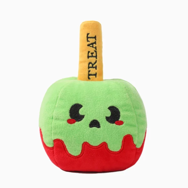 HugSmart Candy Apple Halloween Plush Dog Toy