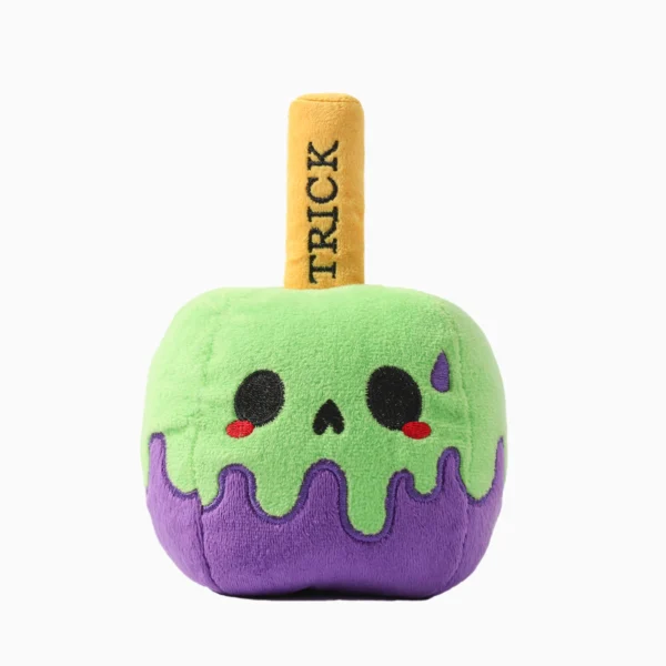 HugSmart Candy Apple Halloween Plush Dog Toy