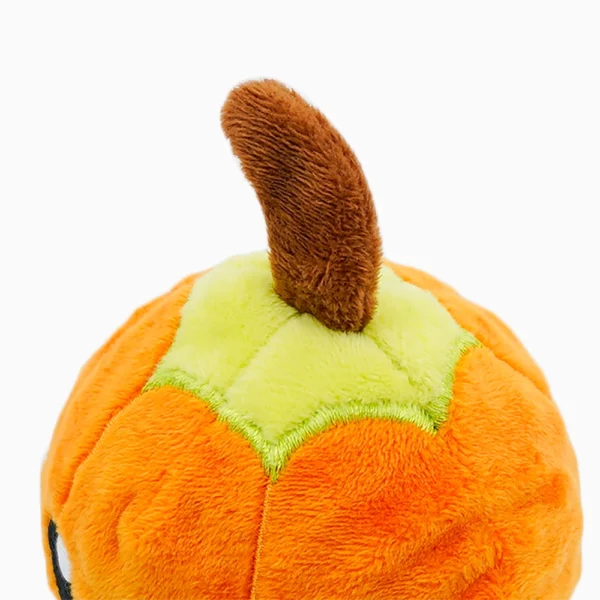 HugSmart Pumpkin Squeaky Ball Halloween Dog Toy