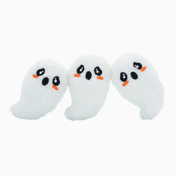 HugSmart Ghost Pumpkin Hide & Seek Interactive Halloween Dog Toy