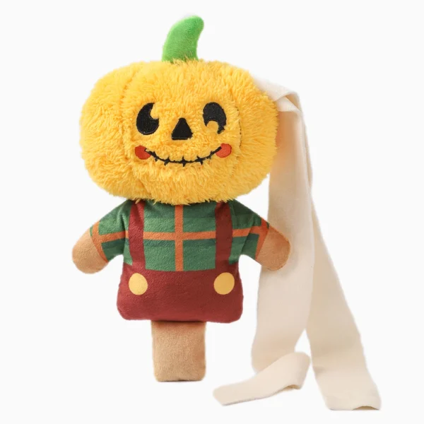 HugSmart Scarecrow Halloween Plush Dog Toy