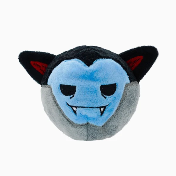 HugSmart Vampire Squeaky Ball Halloween Dog Toy