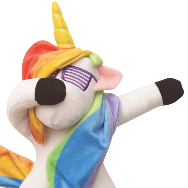 SnugArooz Dab the Unicorn Plush Dog Toy