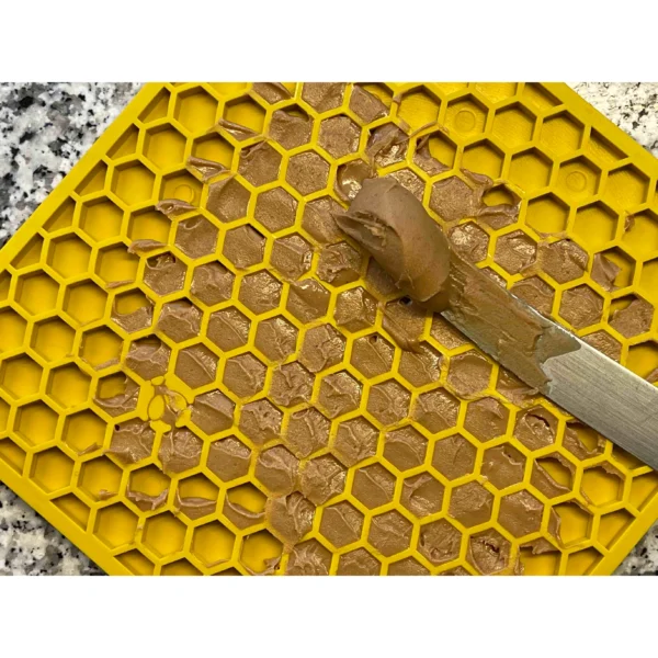 SodaPup Honeycomb Design Enrichment Lick Mat