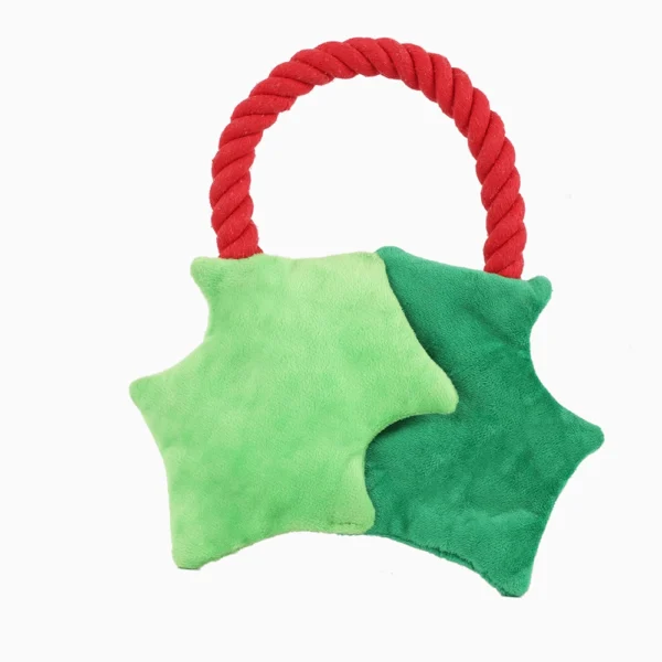 HugSmart Christmas Berry Christmas Dog Toy