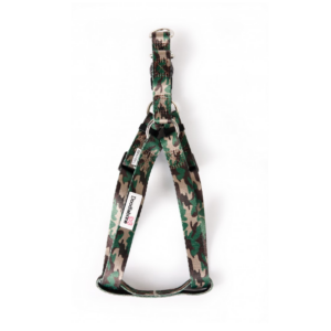 Doodlebone Bold Camo Adjustable Dog Harness