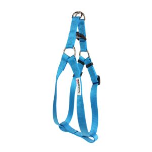 Doodlebone Bold Light Blue Adjustable Dog Harness
