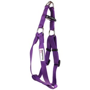 Doodlebone Bold Purple Adjustable Dog Harness