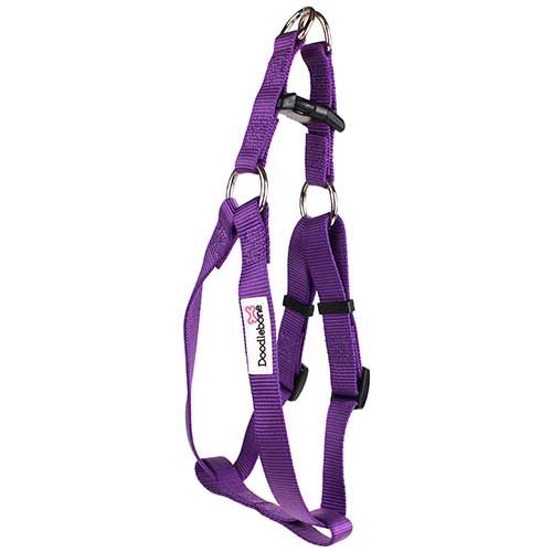 Clearance Doodlebone Bold Dog Harness Purple