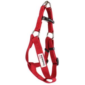 Doodlebone Bold Red Adjustable Dog Harness