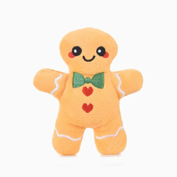 HugSmart Gingerbread Latte Christmas Dog Toy