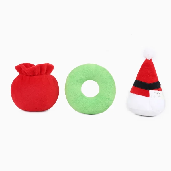 HugSmart Holiday Special Christmas Plush Dog Toy
