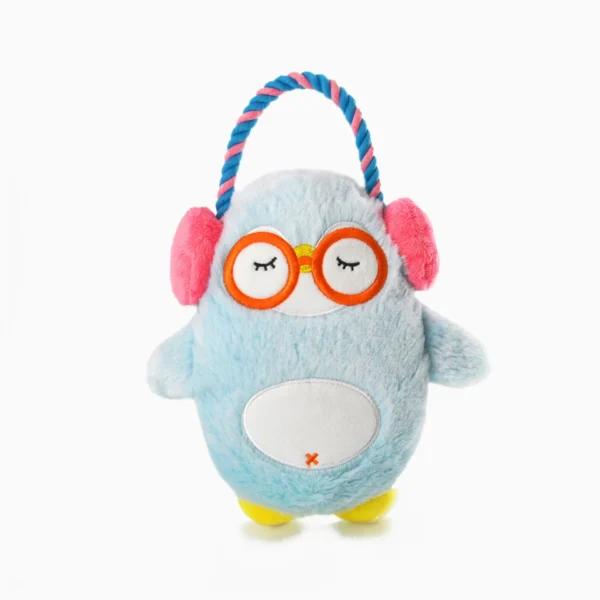 HugSmart Melody Bros Penguin Dog Toy
