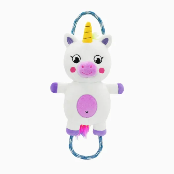 HugSmart Unicorn Tug Dog Toy
