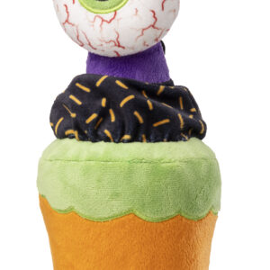 House of Paws Monster Cupcake Plush Halloween Dog Toy