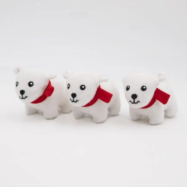ZippyPaws Polar Bear Igloo Interactive Dog Toy