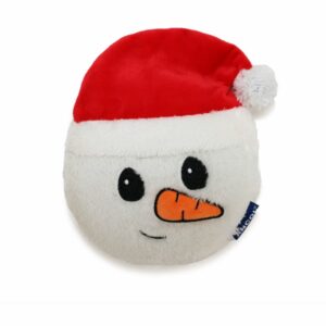 Ancol Super Squeaker Snowman Christmas Dog Toy