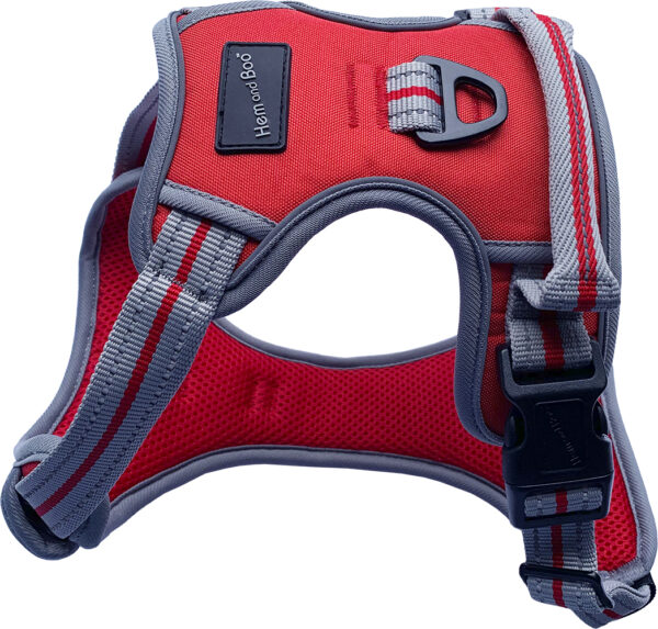 Red Hem & Boo Sports Adjustable Dog Harness | The Lancashire Dog Company