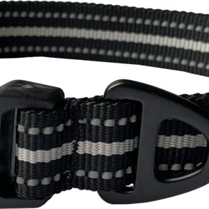 Hem and Boo Black Sports Dog Collar at The Lancashire Dog Company