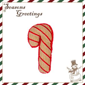 Ancol Candy Cane Christmas Dog Toy at The Lancashire Dog Company
