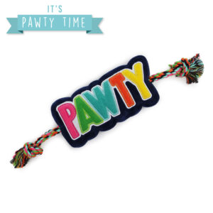 Ancol Pawty Time Tugger Birthday Dog Toy