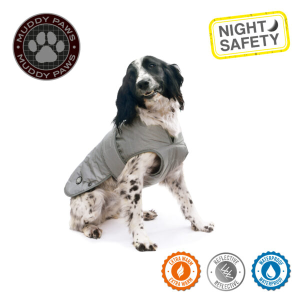 Ancol Ultimate Reflective Waterproof Dog Coat