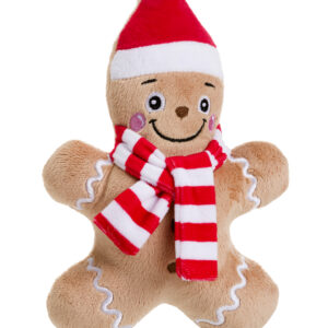 House of Paws Gingerbread Man Cookie Christmas Dog Toy