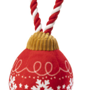 House of Paws Christmas Bauble Rope Dog Toy