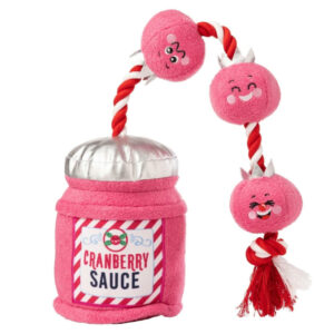 House of Paws Christmas Cranberry Sauce Dog Toy