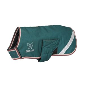 Forest Green Digby & Fox Waterproof Dog Coat