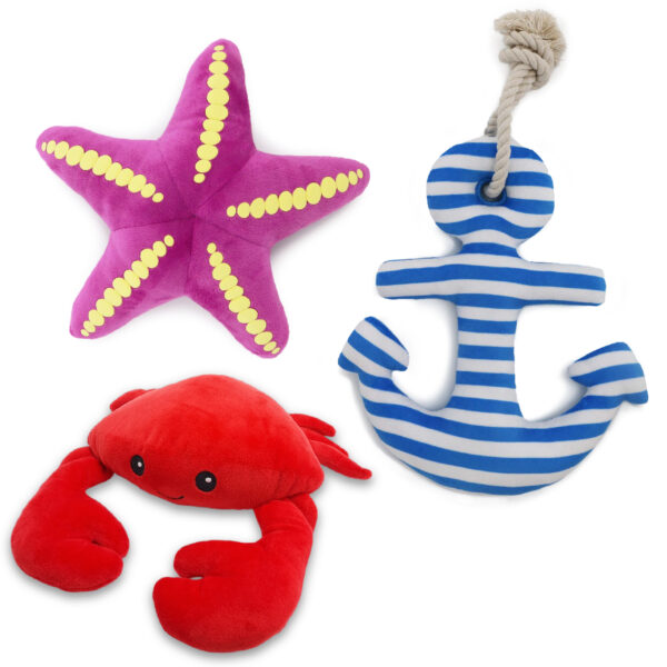 Ancol Made From Recycled Sea Life Dog Toy