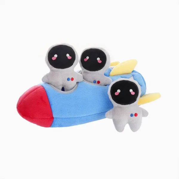 HugSmart Space Paws Rocket Interactive Dog Toy