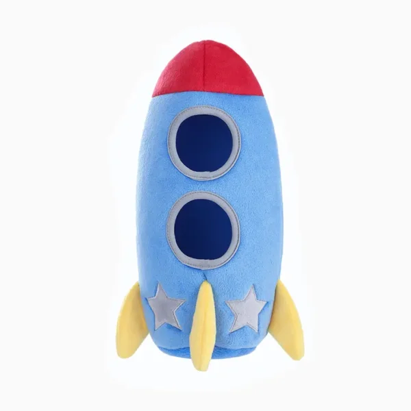 HugSmart Space Paws Rocket Interactive Dog Toy