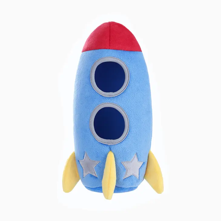 Space Paws Rocket Interactive Dog Toy by HugSmart