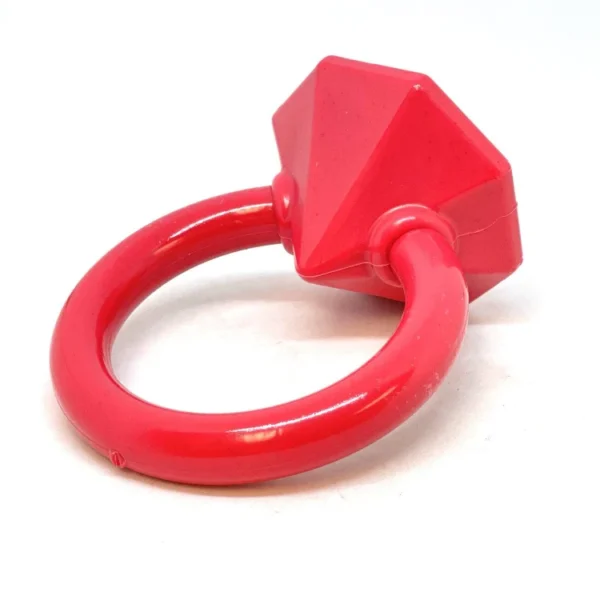 SodaPup Diamond Ring Durable Nylon Teething Ring