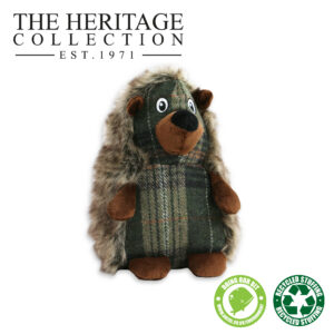 Ancol Heritage Hedgehog Soft Squeaky Dog Toy