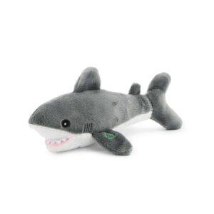 Ancol Made From Mini Shark Plush Puppy Dog Toy