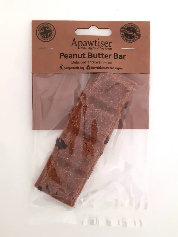 Apawtiser Peanut Butter Bar Vegan Dog Treat