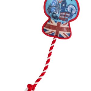 House of Paws Union Jack Snow Globe Dog Toy