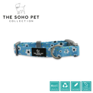 Ancol Daisy Patterned Adjustable Dog Collar